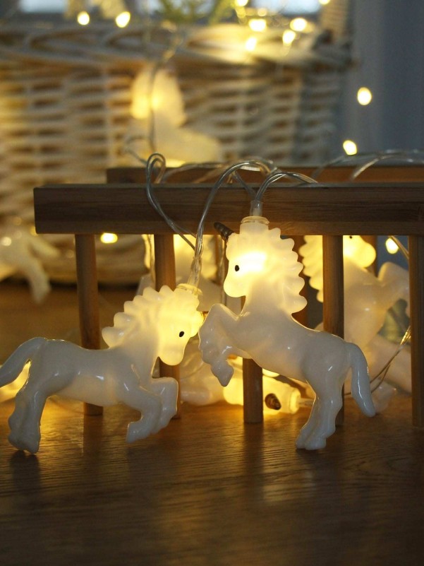 20pcs Unicorn Shaped Decorative String Light