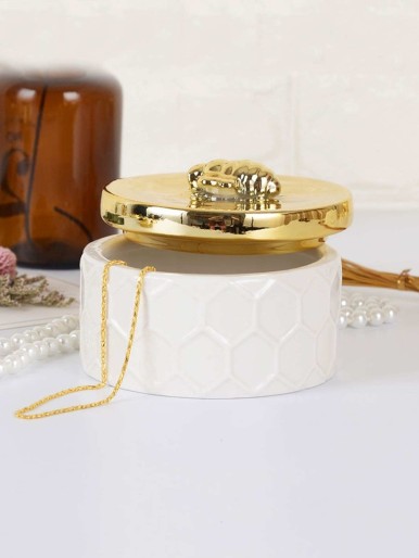 Bee Decor Jewelry Storage Box 1pc
