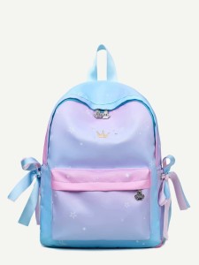Kids Lace Up Gradient Backpack
