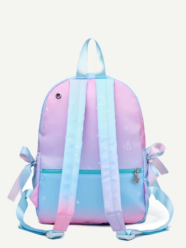 Kids Lace Up Gradient Backpack