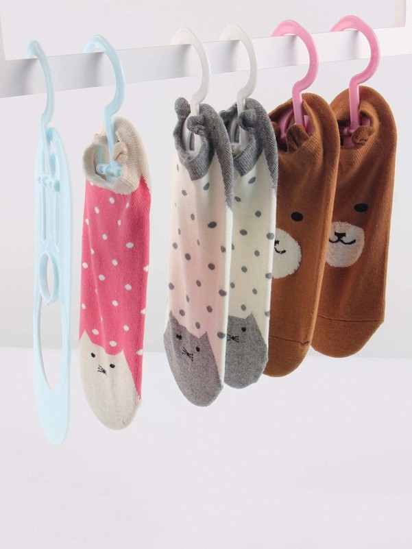 Random Color Socks Hanger 2pcs