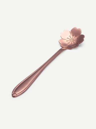 Flower Shaped Coffee Spoon