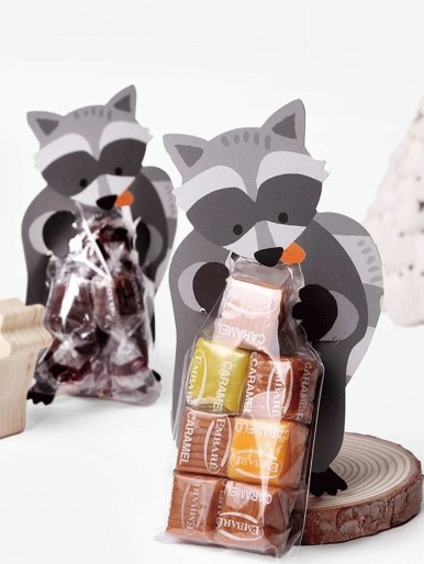 Fox Card With Clear Packaging Bag 10pcs