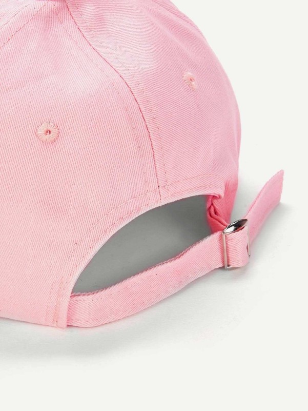 Girls Glitter Letter Baseball Cap