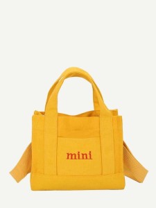 Kids Letter Pattern Bag