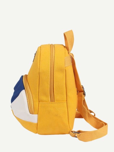 Kids Pocket Front Nylon Backpack