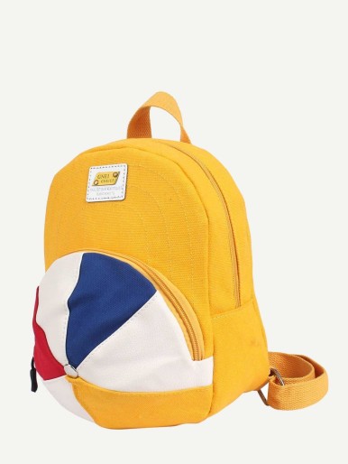 Kids Pocket Front Nylon Backpack