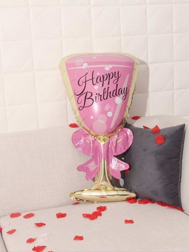 Wine Glass Shape Balloon 1pc