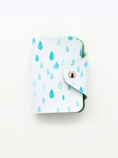 Raindrop Overlay Card Holder