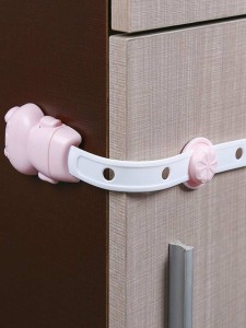 Random Color Cartoon Baby Safety Lock 2pcs