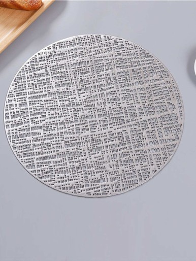 Round Hot Stamping Placemat 1pc