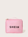 SHEIN Logo Makeup Bag