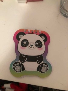 SHEIN Panda Print Sticky Note