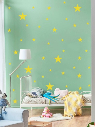 Star Print Wall Sticker