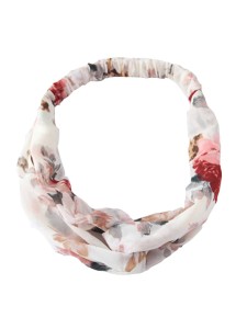 Flower Print Twist Headband