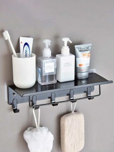 Wall Mounted Multifunctional Storage Hook 1pc