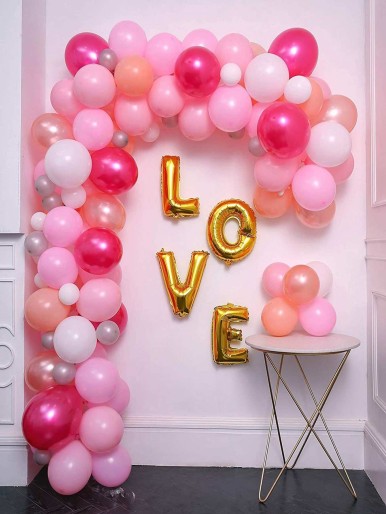 114pcs Decorative Latex Balloon