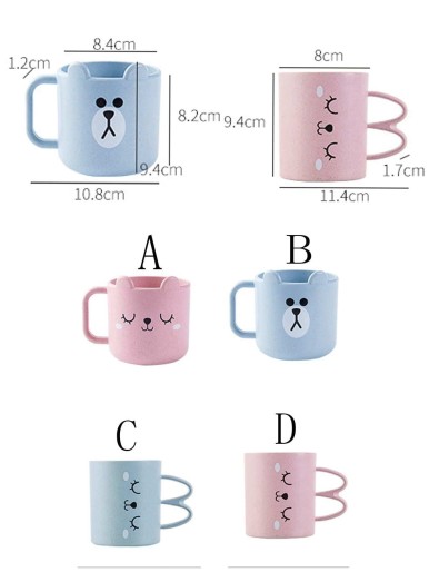 1pc Cartoon Water Cup