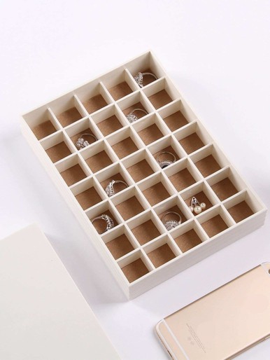 35 Compartment Jewellery Organizer With Cover