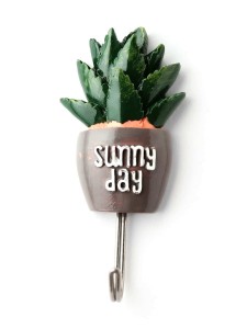 Aloe Vera Shaped Design Cute Stick Hook