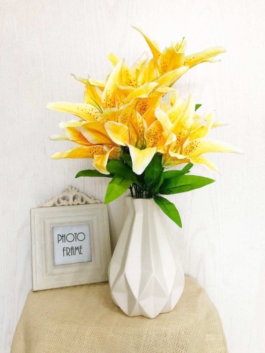 Artificial Flower Bunch With 10pcs Branch