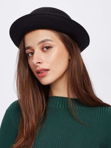 Bow Detail Bowler Hat