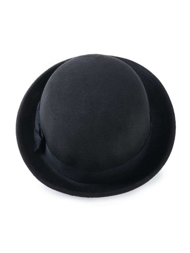 Bow Detail Bowler Hat