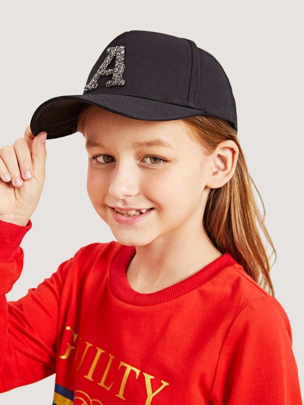 Boys Glitter Patch Baseball Cap