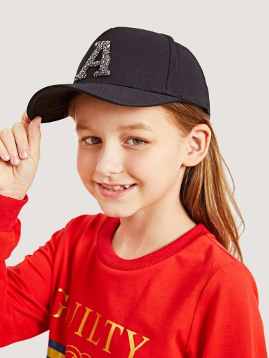 قبعة بيسبول برقعة بريق للأولاد