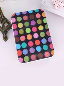 Polka Dot Print Tin Box