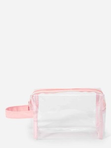 Clear Makeup Bag With Wristlet