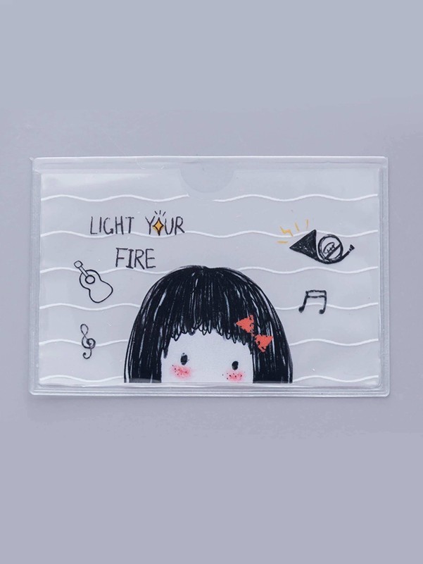 Girl Print Card Sleeve