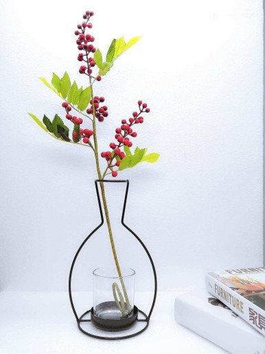 Iron Line Flower Vase