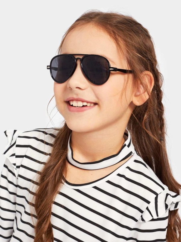 نظارة شمسية أفياتور بشريط علوي للأطفال