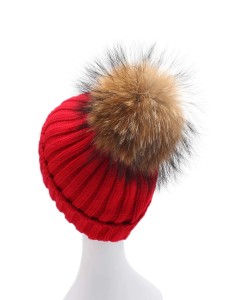 Knit Pom Beanie