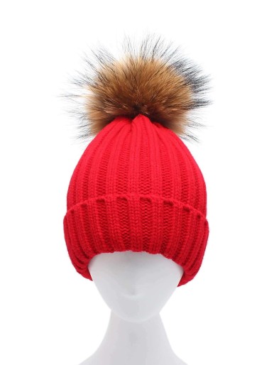 Knit Pom Beanie