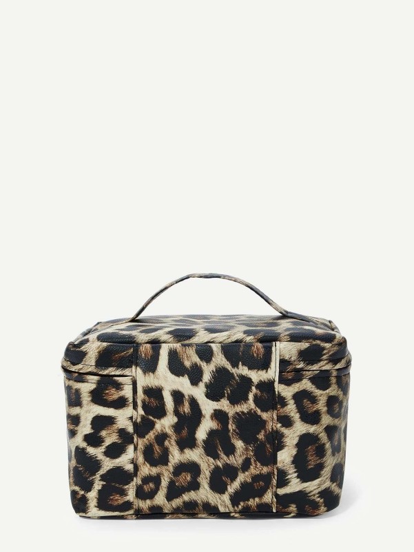 Buy Victoria's Secret Leopard Logo Beauty Duo Bag Online