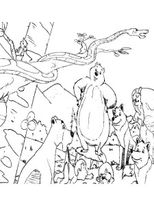 Large educational coloring pages fairy tales