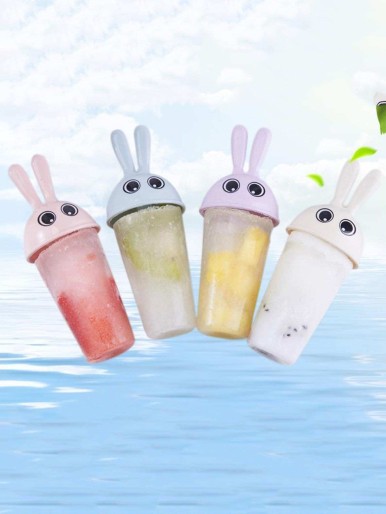 4 Compartment Rabbit Popsicle Mold