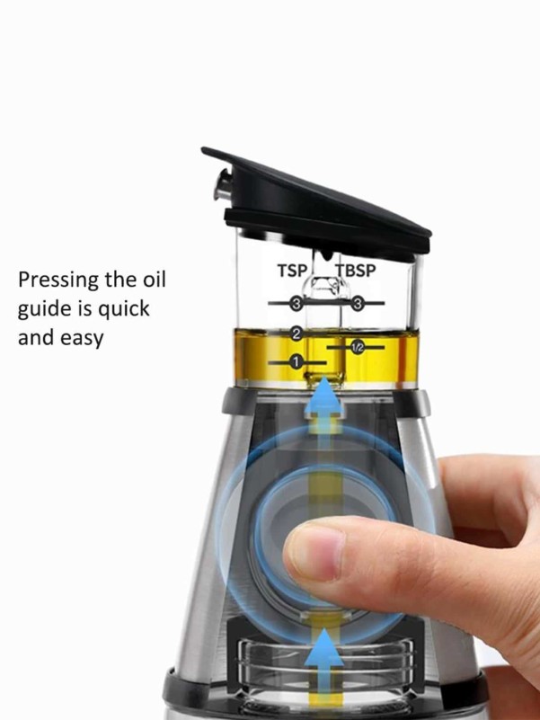 Press Type Oil Bottle