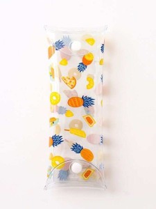 Random Clear Pencil Case 1pc