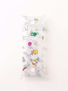 Random Clear Pencil Case 1pc