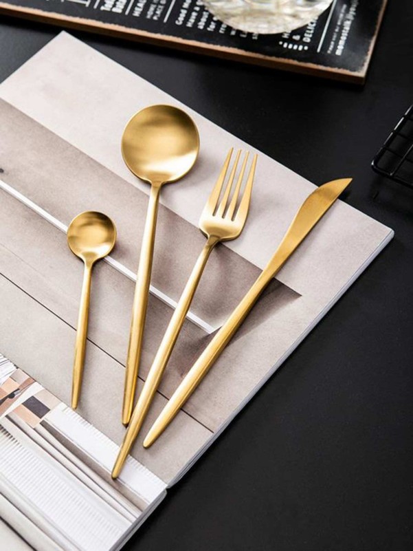 4pcs Stainless Steel Cutlery Set