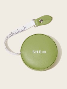 SHEIN Logo PU Tape Measure 1pc