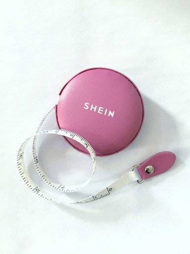 SHEIN Logo PU Tape Measure 1pc