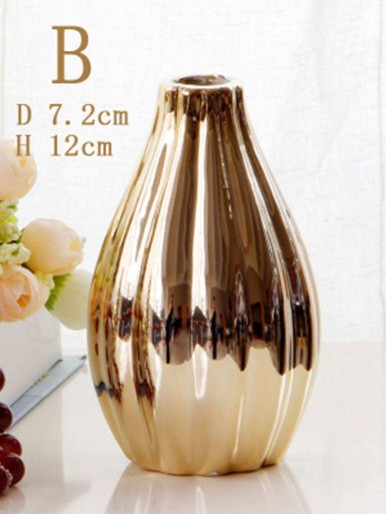 Solid Flower Vase 1pc