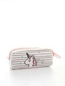 Unicorn Printed Pencil Case