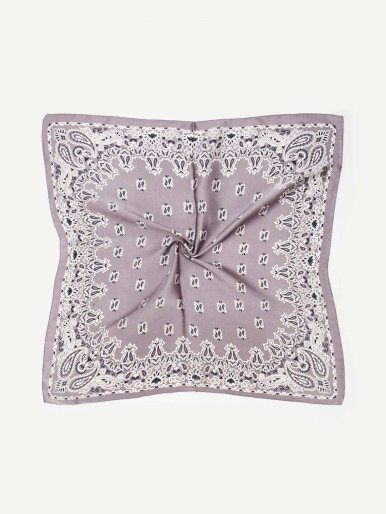 Men Paisley Print Bandana