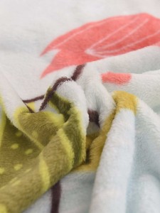 Flamingos Print Blanket 1 PC