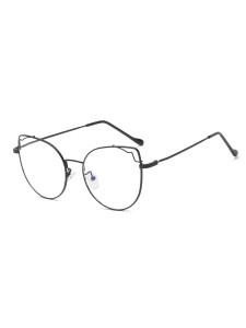 Cat Eye Metal Frame Glasses